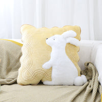 HKM-402899 Japanese Cartoon Animation Plush Cushion Pillow - Soft PP Cotton Filling for Home Use