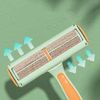HKM-403155 Two-Way Roller Hair Removal Brush for Effortless Pet Hair Cleaning on Fabrics and Surfaces