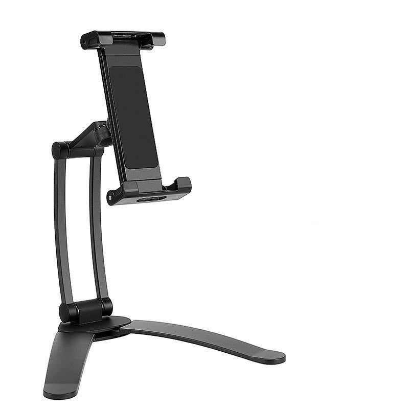 HKM-403283 Wall-Mounted Adjustable Support Frame for 5-15.6 Inch Tablets and Monitors in Silver-White and Black