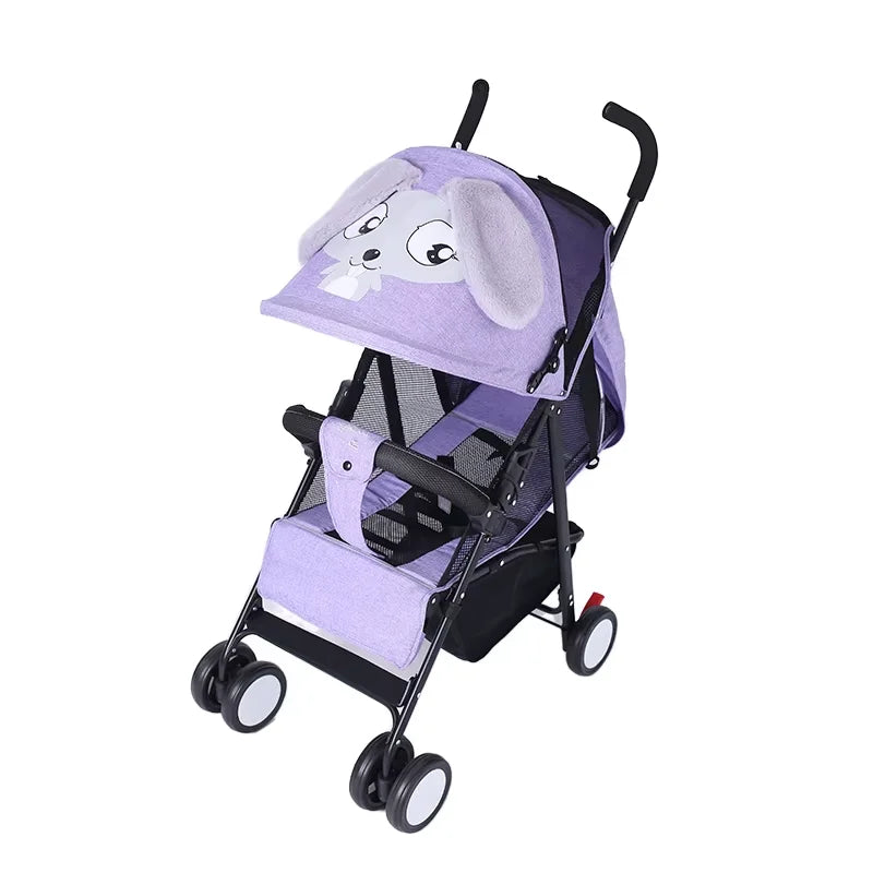 KTX-403411 Foldable 2-in-1 Baby Stroller Walker for Spring/Summer Use