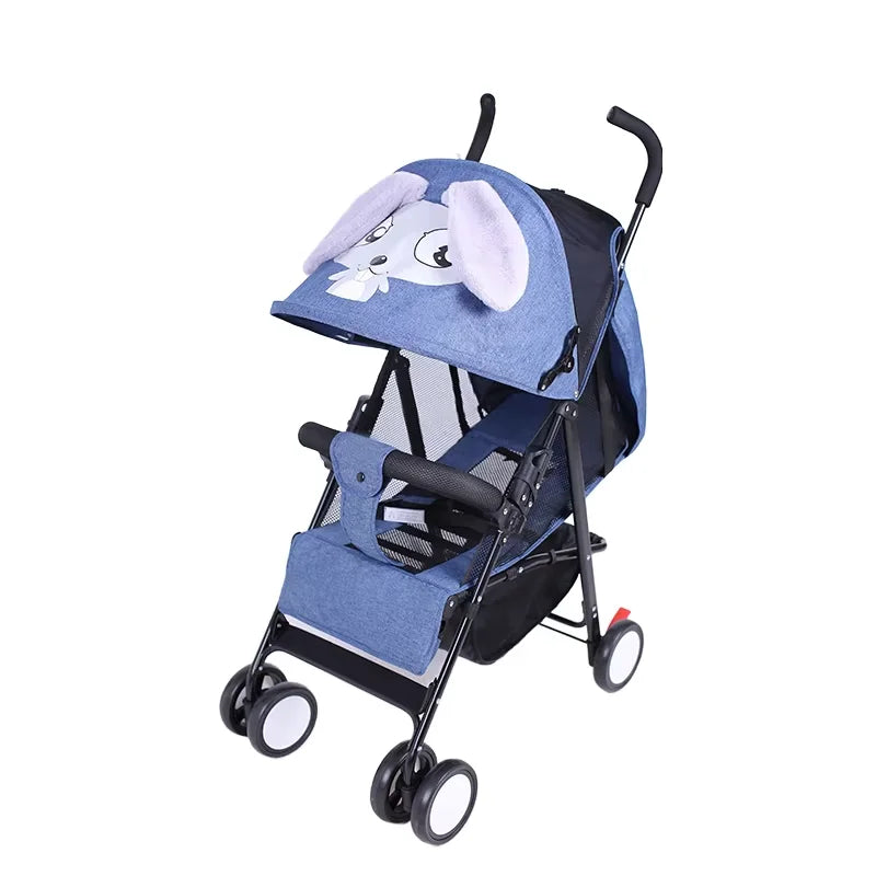 KTX-403411 Foldable 2-in-1 Baby Stroller Walker for Spring/Summer Use
