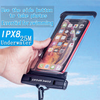 HKM-403475 Waterproof Mobile Bag - Durable PVC & ABS for Outdoor Use
