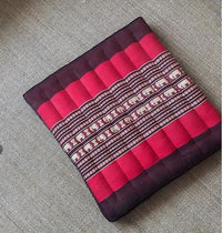 HKM-403603 Square Meditation Cushion - Versatile Cloth Futon for Family Use in Various Colors and Patterns
