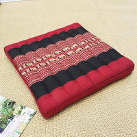 HKM-403603 Square Meditation Cushion - Versatile Cloth Futon for Family Use in Various Colors and Patterns