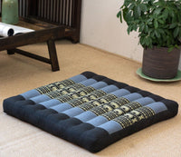 HKM-403603 Square Meditation Cushion - Versatile Cloth Futon for Family Use in Various Colors and Patterns