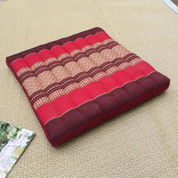 HKM-403603 Square Meditation Cushion - Versatile Cloth Futon for Family Use in Various Colors and Patterns