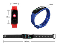 HKM-403731 Waterproof Smart Bracelet with Bluetooth Pedometer and Touch Screen, Ideal for All Ages