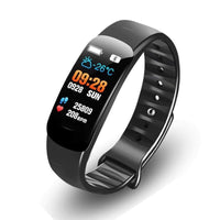 HKM-403731 Waterproof Smart Bracelet with Bluetooth Pedometer and Touch Screen, Ideal for All Ages