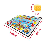 HKM-403795 Soft Plastic Educational Play Mat with Traffic Theme for Infants and Toddlers