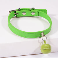 HKM-403923 Pet cat cat color bell dog traction collar