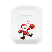 HKM-404115 Christmas Protective Cover for Apple AirPods (1st & 2nd Generation) - PC Material, Multiple Designs