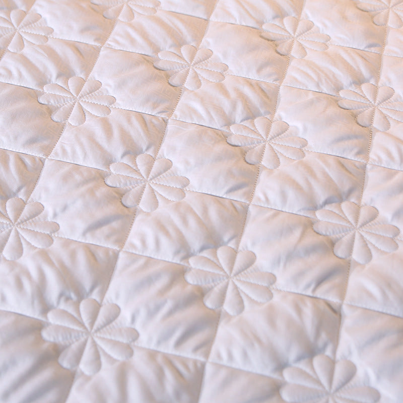 HKM-404179 Non-Slip Polyester Cotton Mattress Protector for Added Safety and Comfort