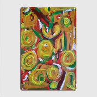 HKM-404307 Solid Wood Frameless Decorative Canvas Painting - 20x30cm & 30x40cm Options