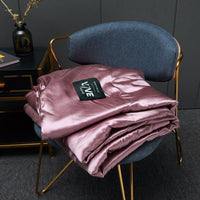 HKM-404371 Ice Silk Cotton Summer Quilt Set in Various Sizes - Soft and Breathable Bedding Collection