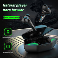 HKM-404435 Low-Latency Bluetooth Gaming Headset with Noise Cancelation and Dual Sound Modes