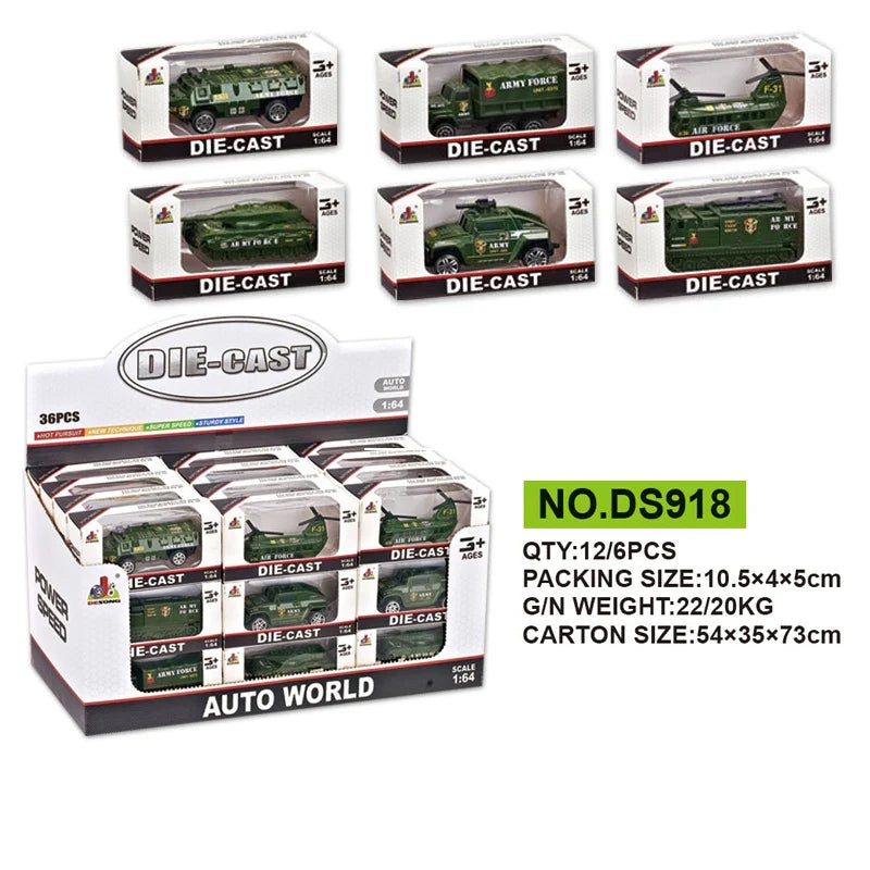 HKM-404627 1/64 Scale Metal Bus Toy - Diecast Friction Vehicle Model for Kids Ages 3 and Up