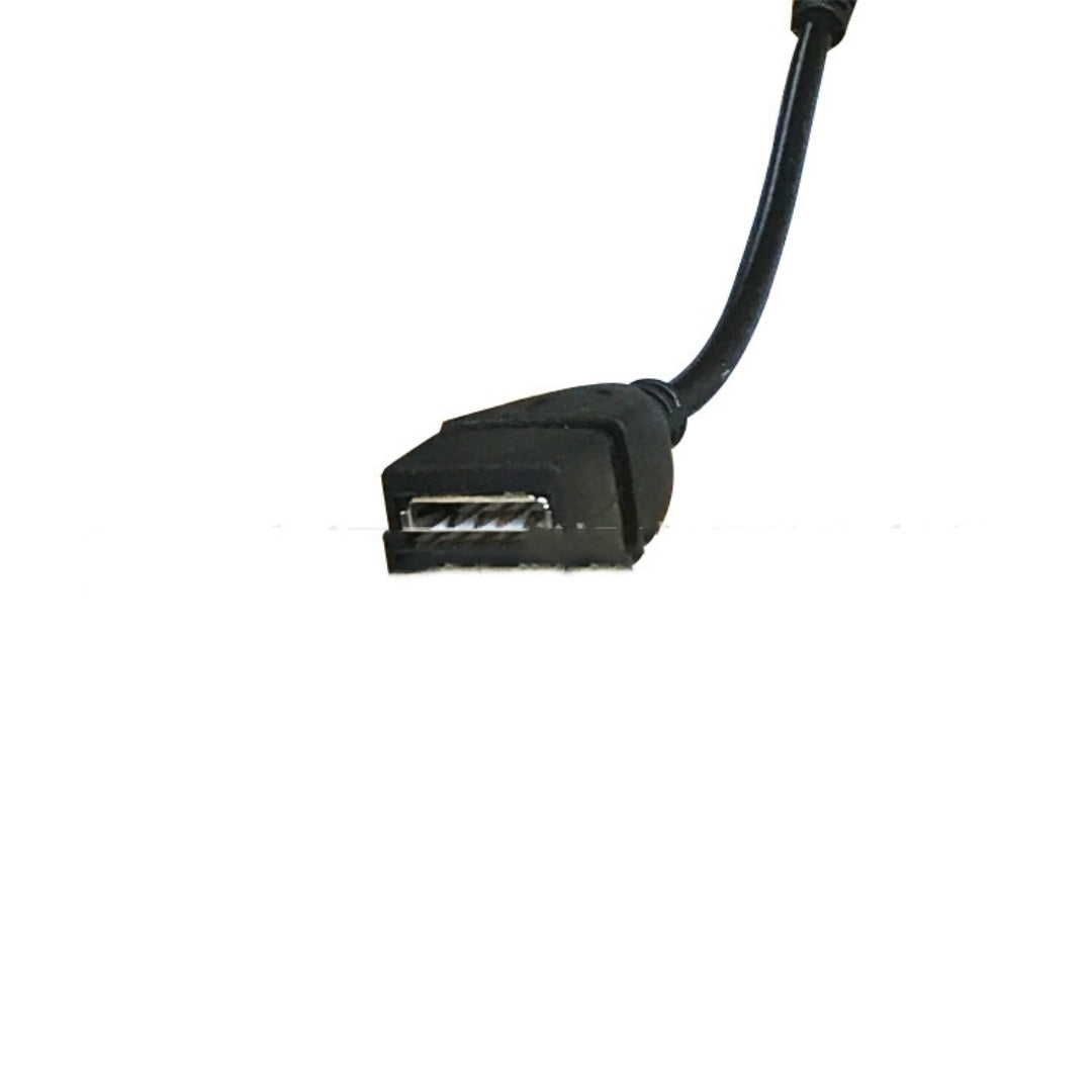 HKM-404755 Micro USB OTG Adapter Cable for V8 Interfaces - 13.5cm Black Cable