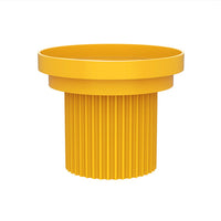 HKM-404883 Deep Mouth Cat Food Bowl with Anti-Overflow Design, Large 16cm Diameter for Comfortable Eating