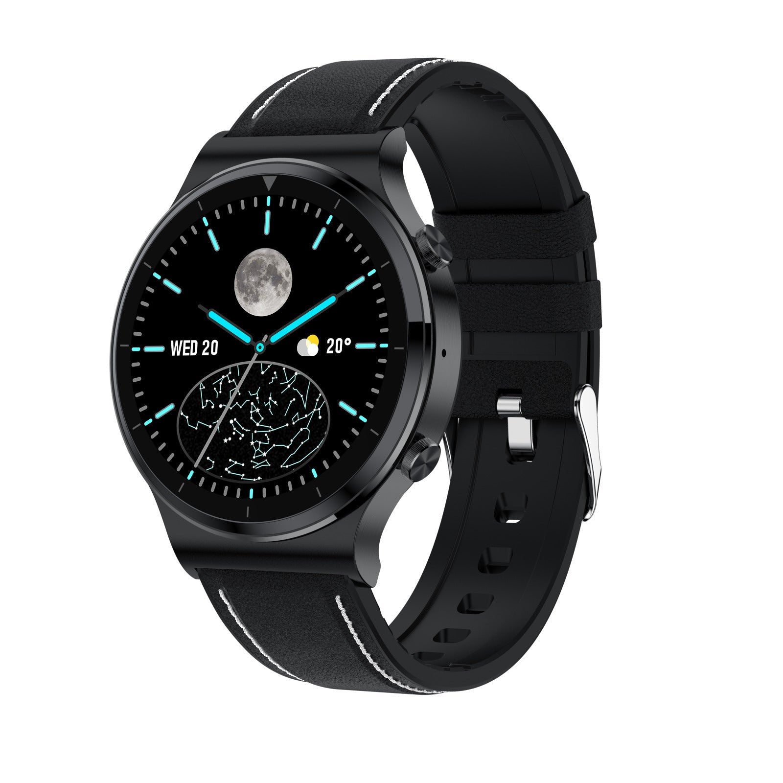 HKM-404883 Smart Multi-Sport Health Monitoring Bracelet with Bluetooth Call, Music Control, and Heart Rate Tracking