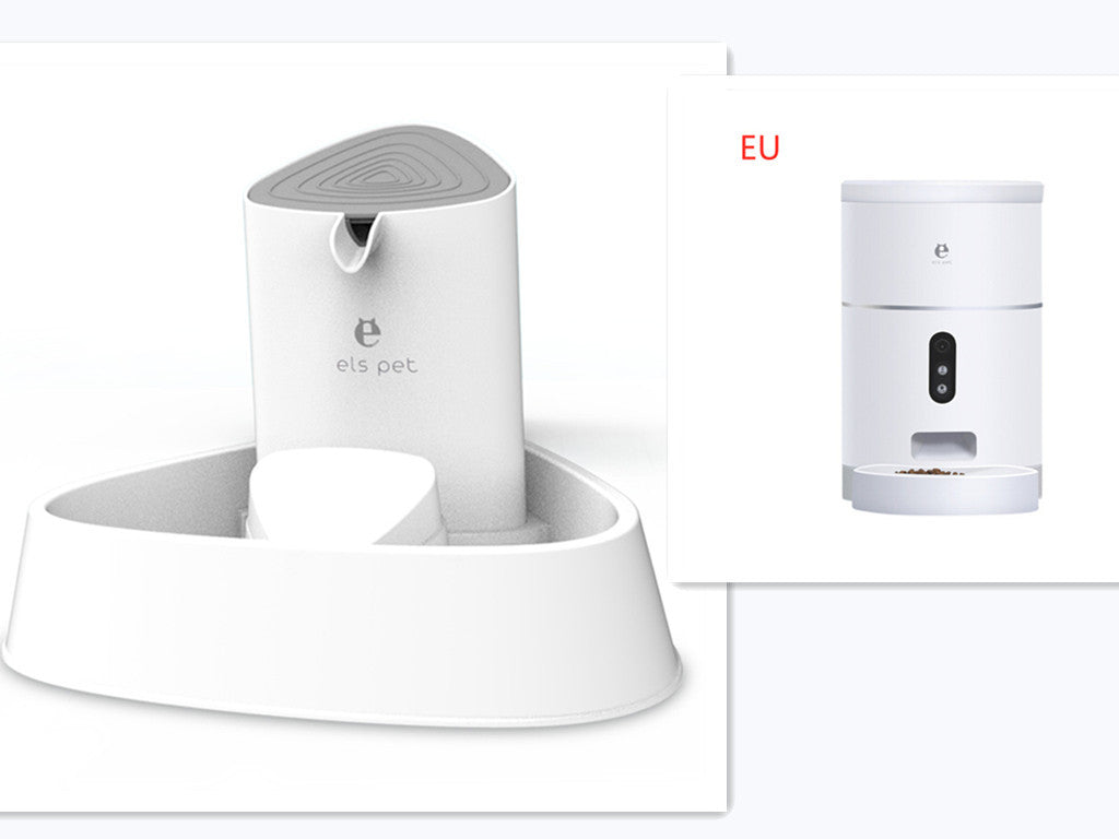 HKM-405139 Pet Dog Cat Food Dispenser Bowl with Camera Wide Angle Automatic Pet Feeder Food Bowl APP Control Pet Accessories