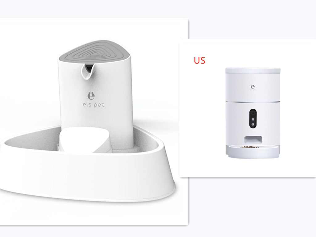 HKM-405139 Pet Dog Cat Food Dispenser Bowl with Camera Wide Angle Automatic Pet Feeder Food Bowl APP Control Pet Accessories