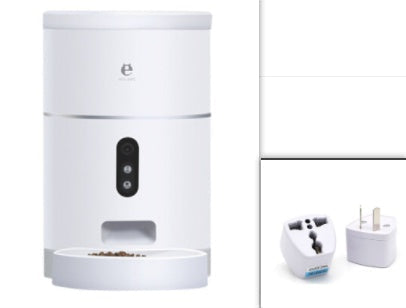 HKM-405139 Pet Dog Cat Food Dispenser Bowl with Camera Wide Angle Automatic Pet Feeder Food Bowl APP Control Pet Accessories