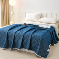 HKM-405523 Lightweight Cool Silk Summer Quilt for Air-Conditioned Rooms - Various Sizes Available
