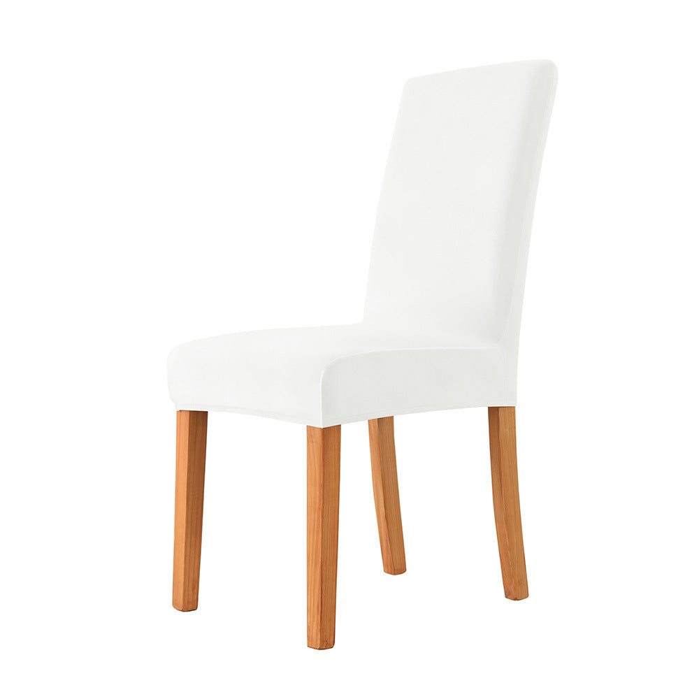 HKM-405587 Thickened Check Velvet One-Piece Chair Cover - Elastic, Anti-Fouling for Hotel & Restaurant Use