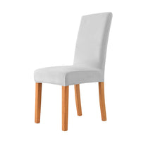 HKM-405587 Thickened Check Velvet One-Piece Chair Cover - Elastic, Anti-Fouling for Hotel & Restaurant Use