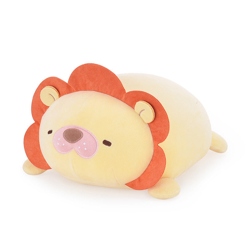 HKM-405651 Bear Plush Down Cotton Pillow for Napping and Relaxation