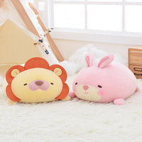 HKM-405651 Bear Plush Down Cotton Pillow for Napping and Relaxation
