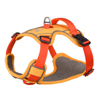 HKM-405715 Large Rainbow Anti-Slip Pet Chest Harness with Traction Rope