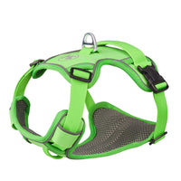 HKM-405715 Large Rainbow Anti-Slip Pet Chest Harness with Traction Rope