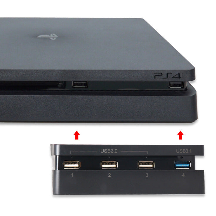 HKM-405715 PS4 Slim Hub 2.0 Universal USB Extender for Game Console Accessories