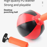 HKM-405779 Desktop Reflective Boxing Ball for Indoor Tabletop Sports Training - Family Interaction & Fun