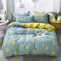 HKM-405843 Bamboo Fiber Polyester Bedding Set with Various Stylish Prints - Three & Four Piece Options