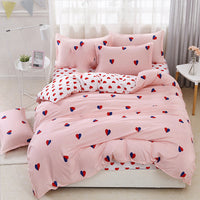 HKM-405843 Bamboo Fiber Polyester Bedding Set with Various Stylish Prints - Three & Four Piece Options