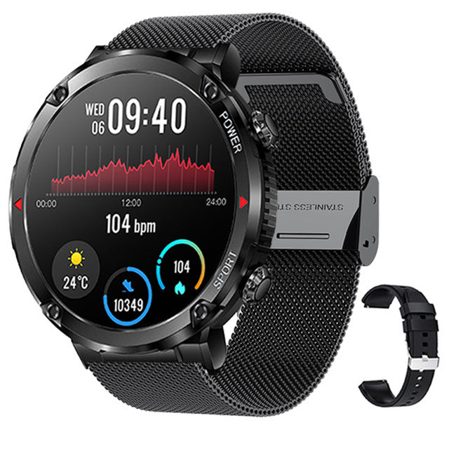 HKM-406035 Bluetooth Calling Smart Watch with Health Monitoring and Waterproof Features