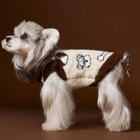 HKM-406163 Lapel Sweater for Dogs - Cozy and Stylish Pet Clothing in Various Sizes