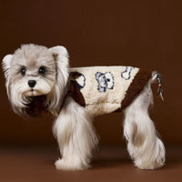 HKM-406163 Lapel Sweater for Dogs - Cozy and Stylish Pet Clothing in Various Sizes