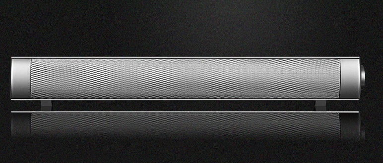 KTX-406227 Dual Speaker Sound Bar with Bluetooth, FM Radio, and Remote Control
