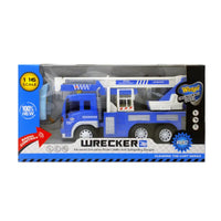 HKM-406483 1/16 Scale Radio Control City Engineering Wrecker Truck Toy with Sound Features