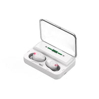 HKM-406739 Bluetooth Headset with Charging Case and Voice Control, Stereo Sound and Multifunctional Features