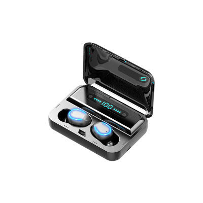 HKM-406739 Bluetooth Headset with Charging Case and Voice Control, Stereo Sound and Multifunctional Features