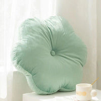 HKM-406739 Plum Blossom Velvet Petal Throw Pillow Cushion - 45x45cm