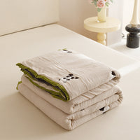 HKM-406995 Cartoon Cloud Double-Layer Cotton Gauze Quilt, Soft and Lightweight, Multiple Sizes Available