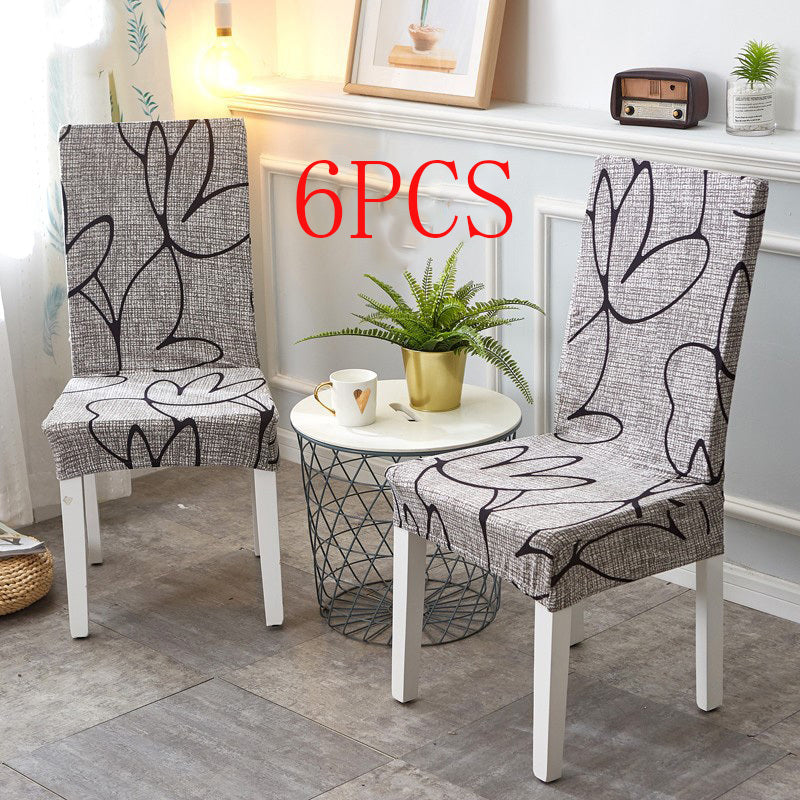 HKM-407059 Elastic Stretch Chair Covers for Weddings, Dining Rooms, and Offices - Universal Fit for Various Chair Types