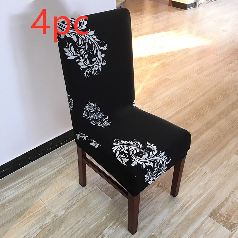 HKM-407059 Elastic Stretch Chair Covers for Weddings, Dining Rooms, and Offices - Universal Fit for Various Chair Types