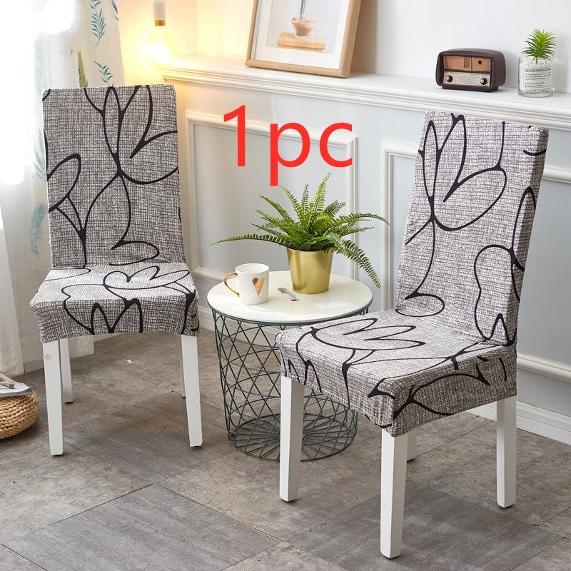 HKM-407059 Elastic Stretch Chair Covers for Weddings, Dining Rooms, and Offices - Universal Fit for Various Chair Types