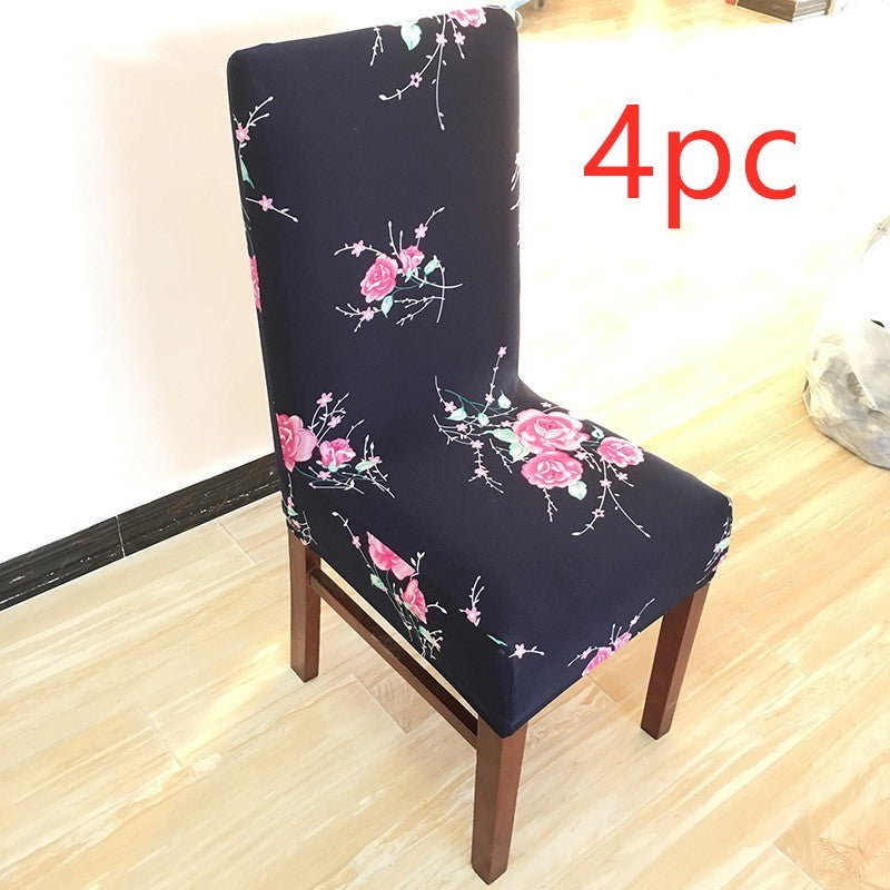 HKM-407059 Elastic Stretch Chair Covers for Weddings, Dining Rooms, and Offices - Universal Fit for Various Chair Types